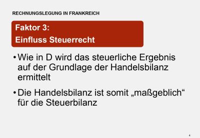 Rechnungslegung in Frankreich (Folie 5)