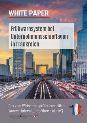 White Paper: Frühwarnsystem bei Unternehmensschieflagen in Frankreich